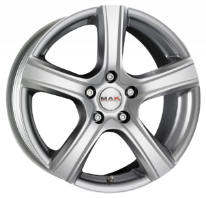Llanta MAK SCORE SILVER 8.0 x 17" (5 x 114.3) ET 40 SILVER GG