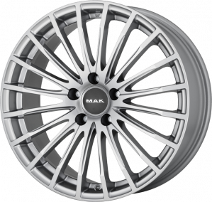 Llanta MAK STARLIGHT SILVER 7,5 X 17" (5X112) ET45 SILVER
