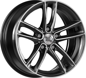 Llanta MILLE MIGLIA MM034 AP 8 X 17" (5X120) ET30 ANTHRACITE POLISHED