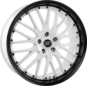 Llanta INFINY PHOENIX /WBL 6,5 X 15" (5X112) ET35 WHITE BLACK LIP