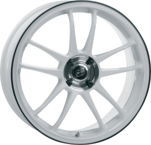 Llanta INFINY R-MAX /WBL 6,5 X 15" (4X98) ET35 BRIGHT WHITE BLACK LIP