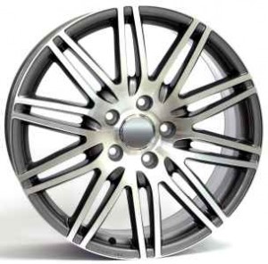 Llanta WSP Italy W555 / Q7 ALABAMA 8,5 X 19" (5X130) ET62 ANTRACITA PULIDO