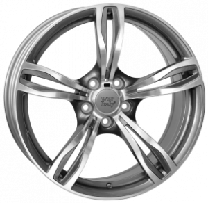 Llanta WSP Italy W679 / DAYTONA M5 9 X 19" (5X120) ET25 ANTRACITA PULIDO