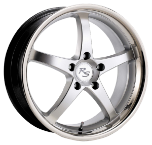Llanta RS RS-5 SILVER 8.0x19 (5x120) ET35 PLATA BRILLANTE