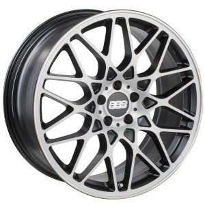 Llanta BBS RX-R 10 X 20" (5X120) ET35 NEGRO SATINADO / PULIDO