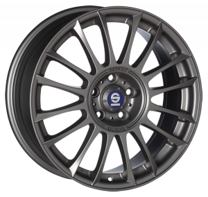 Llanta SPARCO PISTA 6.5 x15" (4x108) ET18 PLATA MATE TECH