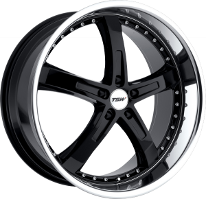 Llanta TSW JARAMA BLACK 9 X 22" (5X120) ET35 BLACK/DIAMOND LIP
