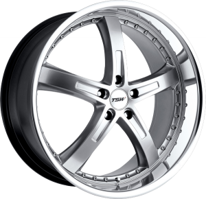 Llanta TSW JARAMA SILVER 8 X 18" (5X112) ET32 HYPER SILVER/DIAMOND LIP