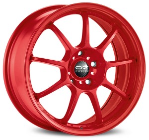 Llanta OZ Racing ALLEGGERITA HLT 5F 12 X 18" (5X130) ET68 RED