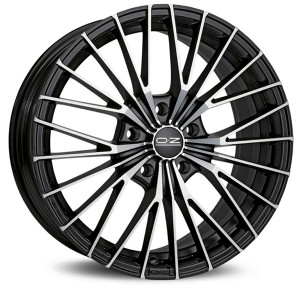 Llanta OZ Racing EGO 6,5 X 15" (4X108) ET42 MATT BLACK DIAMOND CUT
