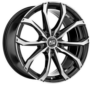 Llanta MSW MSW 48 6,5 X 16" (5X110) ET40 BLACK FULL POLISHED (GBFP)