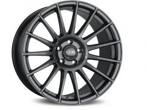 Llanta OZ Racing SUPERTURISMO DAKAR 11,5 X 21" (5X120) ET38 MATT GRAPHITE SILVER LETTERING