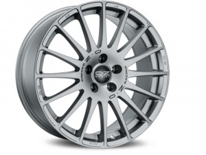 Llanta OZ Racing SUPERTURISMO GT 7 X 18" (4X108) ET20 GRIGIO CORSA BLACK LETTERING