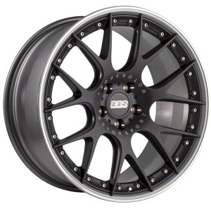 Llanta BBS CH-RII 11,5 X 21" (5X120) ET36 NEGRO SATINADO Ã³ PLATINIO MATE