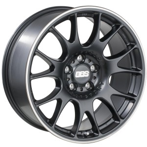 Llanta BBS CH-R 9,5 X 19" (5X120) ET35 NEGRO SATINADO