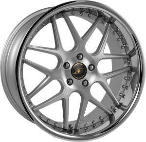 Llanta INFINY CONCEPT S3 /MSIL 10 X 20" (5X120) ET20 MATT SILVER BRUSHED INOX LIP