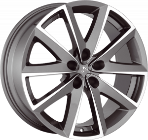 Llanta FONDMETAL 7600 TITANIUM POLISHED 7 X 16" (5X108) ET28 TITANIUM POLISHED