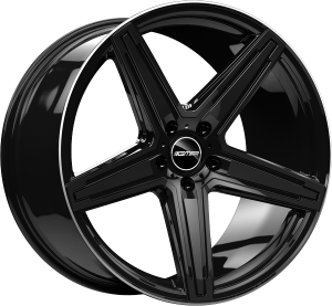 Llanta GMP MK1-C /BPL 10,5 X 20" (5X120) ET25 BLACK DIAMOND LIP