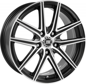 Llanta RACER HORNET /MBP 6,5 X 15" (5X114,3) ET42 SATIN BLACK MACHINED FACE