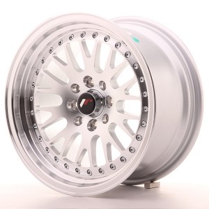 Llanta JAPAN RACING JR10 8 X 15" (4XMULTI) ET20 Silver Machined Face