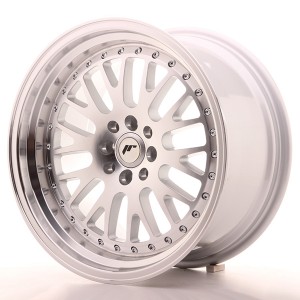 Llanta JAPAN RACING JR10 9 X 17" (4XMULTI) ET25 Silver Machined Face