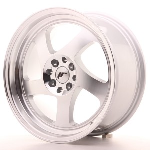 Llanta JAPAN RACING JR15 8 X 17" (5XMULTI) ET35 Silver Machined Face