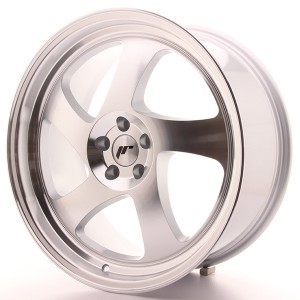 Llanta JAPAN RACING JR15 8,5 X 19" (5XMULTI) ET35 Silver Machined Face