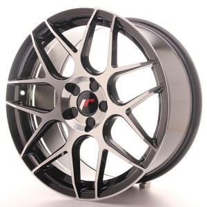 Llanta JAPAN RACING JR18 8,5 X 18" (5XMULTI) ET38 Black Machined Face
