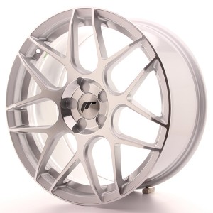 Llanta JAPAN RACING JR18 8,5 X 18" (5XMULTI) ET38 Silver Machined Face