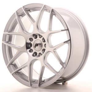Llanta JAPAN RACING JR18 8,5 X 18" (5XMULTI) ET35 Silver Machined Face