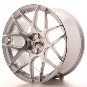 Llanta JAPAN RACING JR18 9,5 X 19" (5XMULTI) ET38 Silver Machined Face