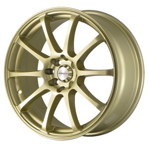 Llanta JAPAN RACING JR2 7 X 17" (4XMULTI) ET40 Gold