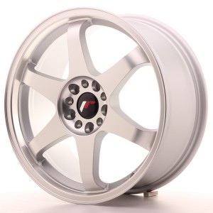 Llanta JAPAN RACING JR3 8 X 18" (5XMULTI) ET40 Silver Machined Face