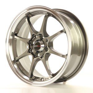 Llanta JAPAN RACING JR5 6,5 X 15" (4XMULTI) ET35 Gun metal