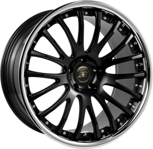 Llanta INFINY KLATZ-32 /MBIL 10 X 20" (5X112) ET42 MATT BLACK INOX LIP