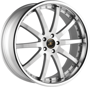 Llanta INFINY LANDER /MSIL 10,5 X 22" (5X120) ET40 MATT SILVER BRUSHED INOX LIP