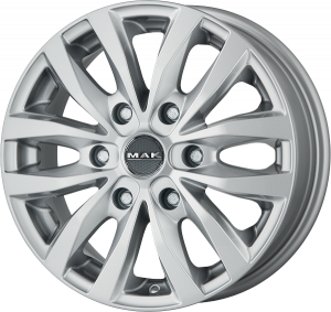 Llanta MAK LOAD 6 SILVER 6,5 X 16" (6X139,7) ET10 SILVER
