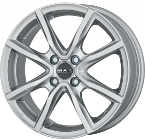 Llanta MAK MILANO 4 SILVER 5,5 X 15" (4X100) ET40 SILVER