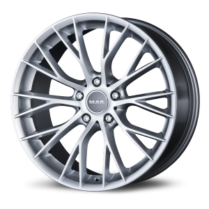 Llanta MAK MUNCHEN SILVER 8.0 x 17" (5x120) ET20 PLATA BRILLANTE