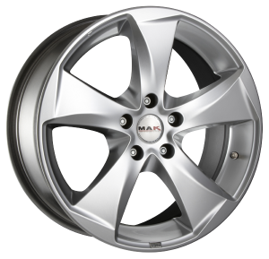 Llanta MAK RAPTOR 5 MIRROR 10.5x20 (5x120) ET35 ANTRACITA / PULIDO