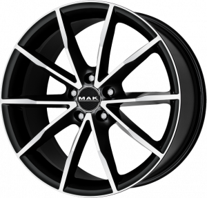 Llanta MAK RINGE ICE 7 X 17" (5X114,3) ET40 MATT BLACK/ICE FACE