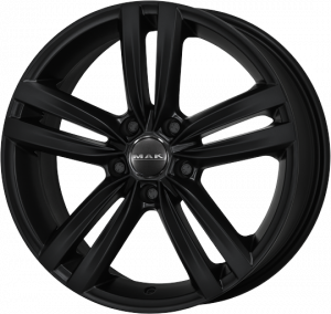 Llanta MAK SACHSEN BLACK 5 X 14" (5X100) ET35 MATT BLACK