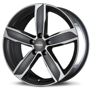 Llanta MAK STADT MIRROR 6,5 X 15" (5X100) ET34 GUN METALLIC/MIRROR FACE