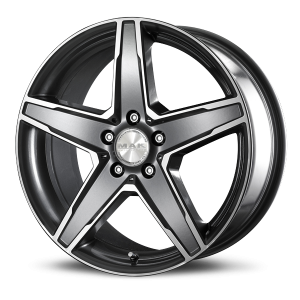 Llanta MAK STERN MIRROR 7.0 x 16" (5x112) ET30 ANTRACITA / PULIDO