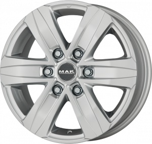 Llanta MAK STONE 4X4 SILVER 8 X 16" (6X139,7) ET40 SILVER