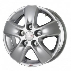 Llanta MATRIX HD2 6.5 x 16" (5x130) ET68 PLATA BRILLANTE