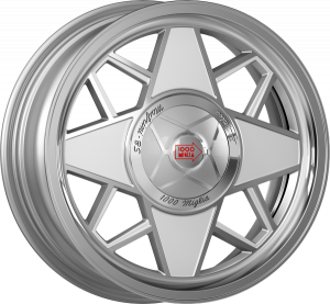 Llanta MILLE MIGLIA MM500 SP 6,5 X 16" (4X98) ET35 SILVER POLISHED