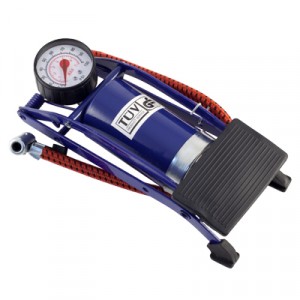 BOMBA DE PIE CON MANOMETRO