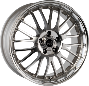 Llanta INFINY PHOENIX /SPPL 8 X 17" (5X108) ET40 SILVER MACHINED FACE AND LIP