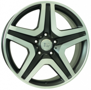 Llanta WSP Italy W775 / MIYAGI 9,5 X 20" (5X130) ET50 NEGRO MATE PULIDO